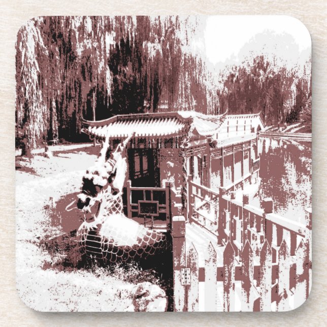 Posavasos Dragon Bot Cork Coaster (Frente)