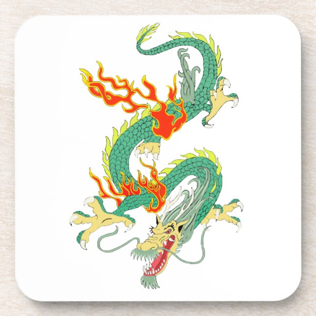 Posavasos Dragon Coasters de China (Frente)