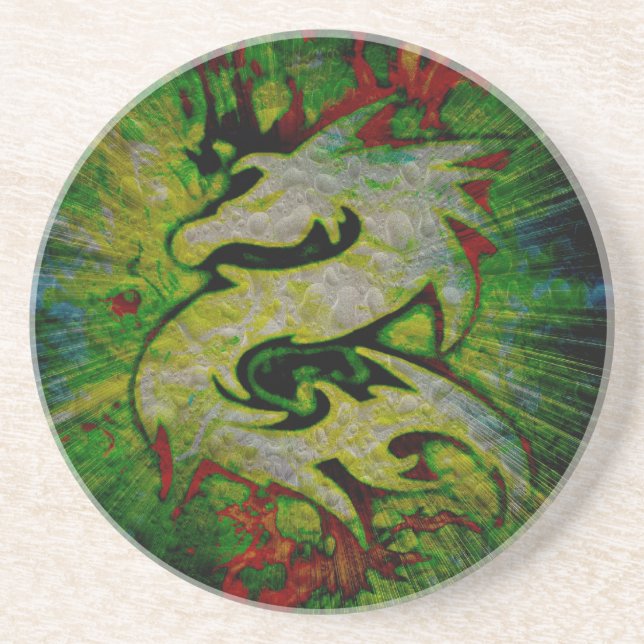 Posavasos Dragón de agua (Frente)