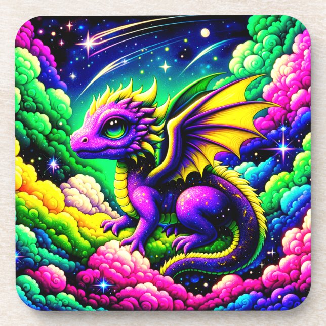 Posavasos Dragón de bebé (Frente)