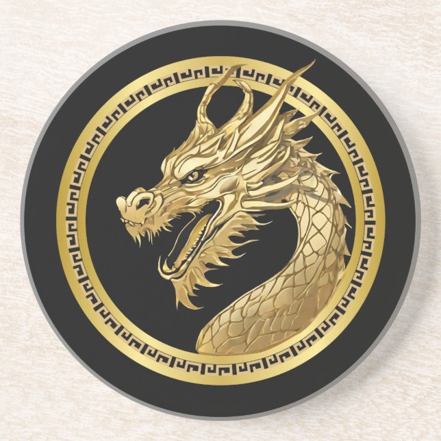 Posavasos Dragón de oro (Frente)