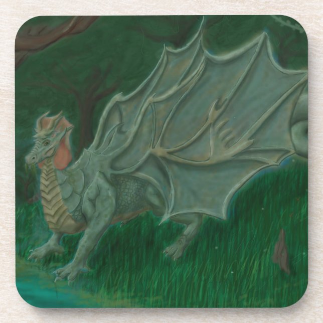 Posavasos Dragón de pantano (Frente)