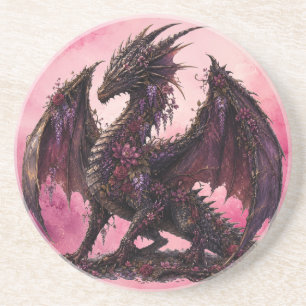 Posavasos Dragón Flor Dragón de Fantasía Botánica