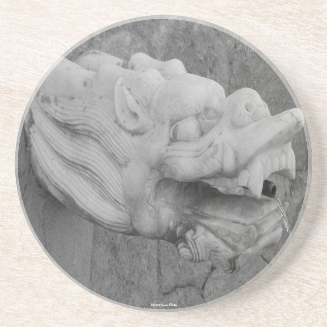 Posavasos Dragon Fountain Coaster (Frente)