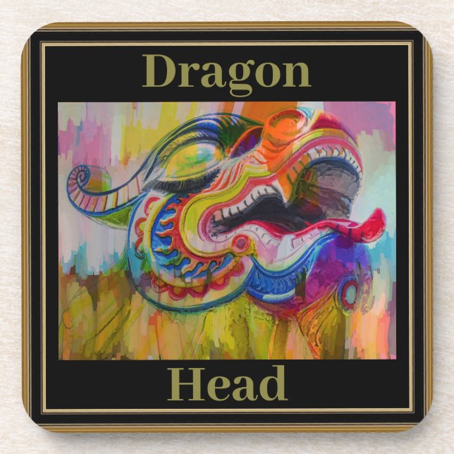 Posavasos Dragon Head Coaster (Frente)