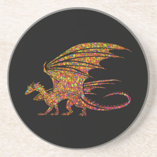 Posavasos Dragón mosaico asombroso 