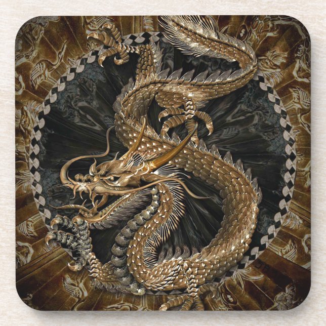 Posavasos Dragon Pentagram (Frente)