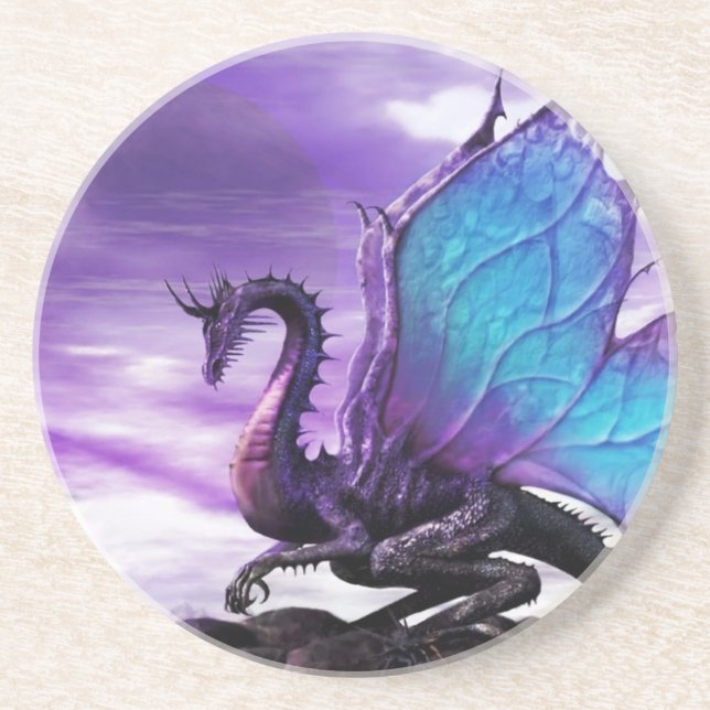 Posavasos Dragón púrpura (Frente)