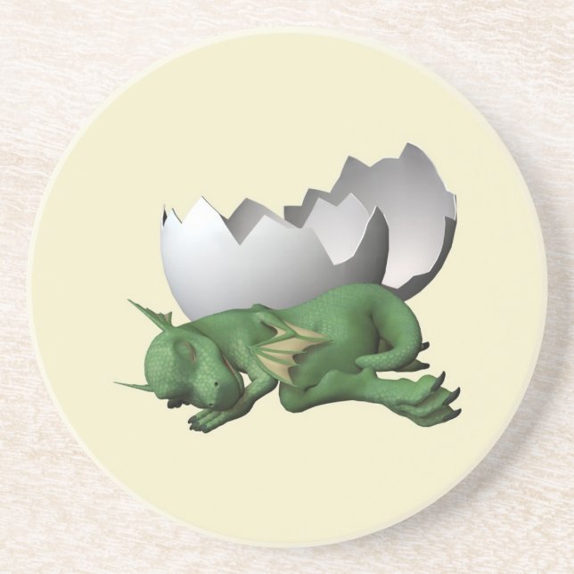 Posavasos Dragón recién nacido (Frente)