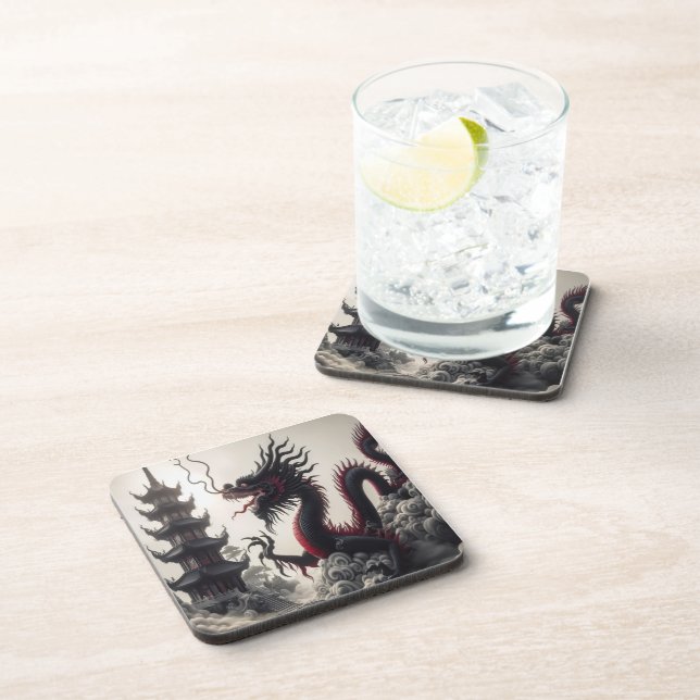 Posavasos Dragon Temple Coaster (Lado Derecho)