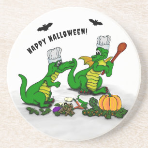 Posavasos Dragones - ¡Feliz Halloween! Hoy cocinaré