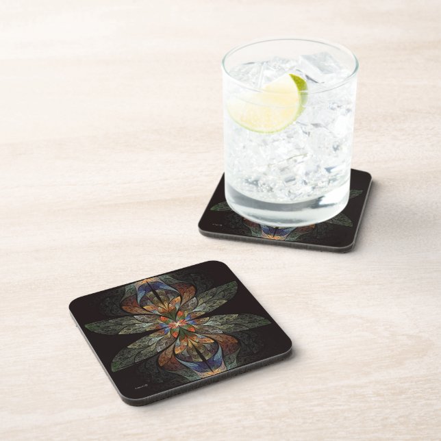 Posavasos Dragonfly Abstract (Lado Derecho)