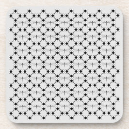 Posavasos Dragonfly - Cáscaras de plástico duro gris - conju