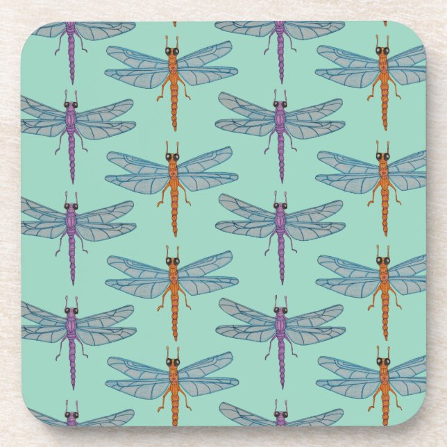 Posavasos Dragonfly pattern (Frente)