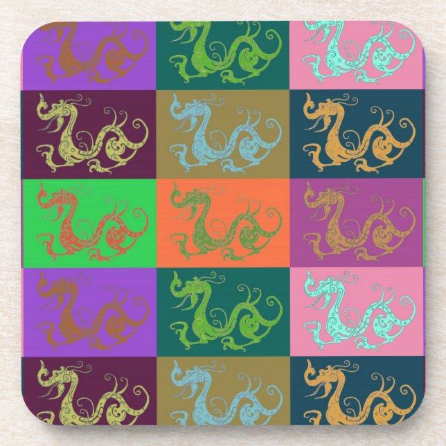 Posavasos Dragons Cork Coaster (Frente)