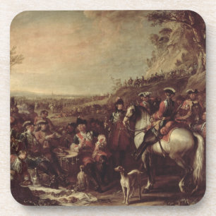 Posavasos Dragoons montados de Household del rey, 1737 (oi