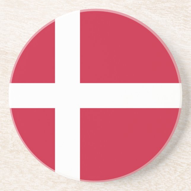 Posavasos Drapeau Danemark  (Frente)