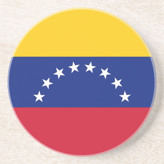 Posavasos Drapeau Venezuela (Frente)