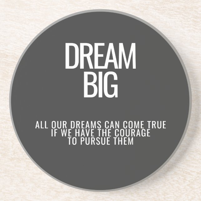 Posavasos Dream Big Coaster (Frente)