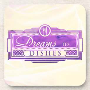 Posavasos Dreams to Dishes Coasters (conjunto de 6)