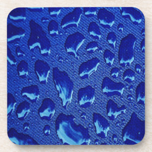 Posavasos Droplets Deep Blue Water