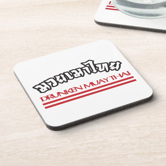 Posavasos Drunken Muay Thai (Lado Izquierdo)