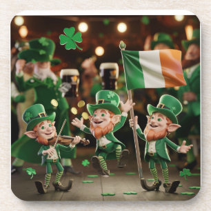 Posavasos Duchas afortunados san Patricio