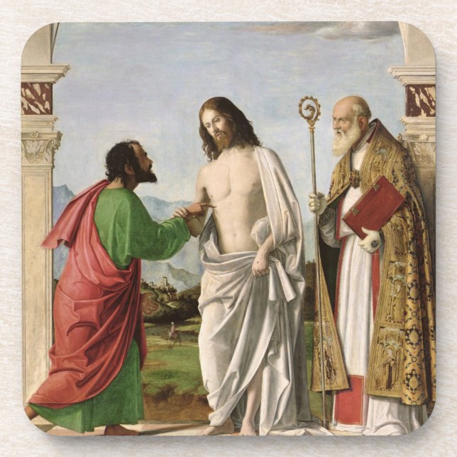 Posavasos Dudar a Thomas con St. Magnus, c.1504-05 (Frente)