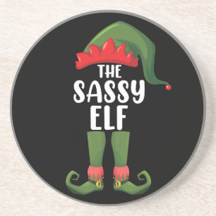 Posavasos Duende Sassy Coincidencia Grupo Familiar Fiesta de