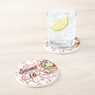 Posavasos Dulce 16 tiras de Chica de anime