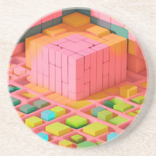 Posavasos Dulce de colores vivos