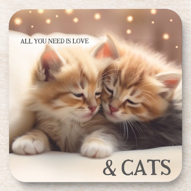 Posavasos Dulce Gatitos Cutto (Frente)