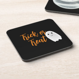 Posavasos Dulce o Truco Fantasma Halloween