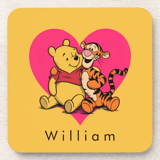 Posavasos Dulce Winnie the Pooh y Tigger (Frente)