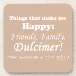 Posavasos Dulcimer me hace feliz