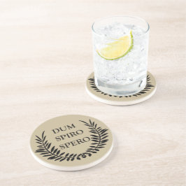 Posavasos dum spiro spero, frase latina