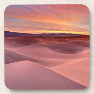 Posavasos Dunas de arena rosa, Valle de la Muerte, CA