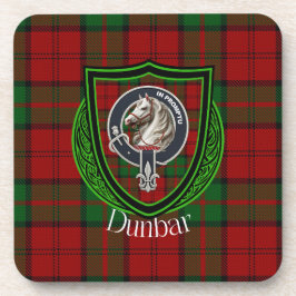Posavasos Dunbar Scottish Clan Tartan & Crest