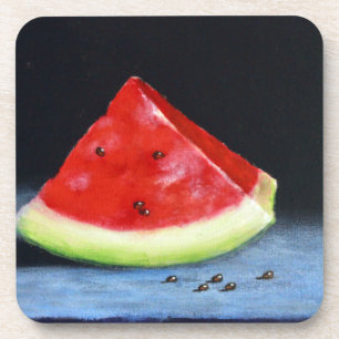 Posavasos Duro Plastic Coasters Watermelón