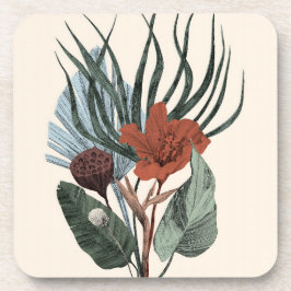 Posavasos Duros Ataques Plásticos Elegantes Botánicos Vintag