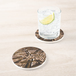 Posavasos Earthy Clay Stars