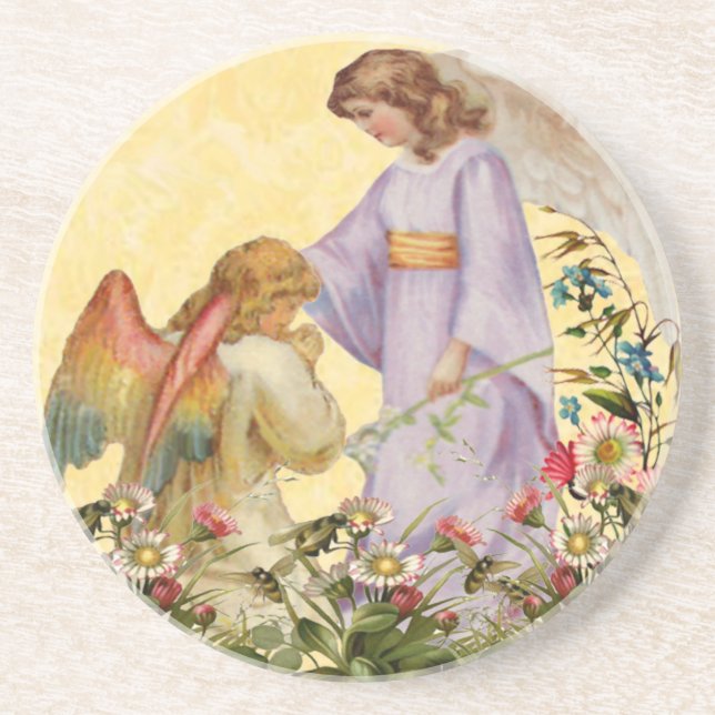 Posavasos Easter Blessing Angel Coaster (Frente)