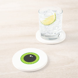 Posavasos Ébola verde divertida