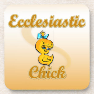Posavasos Ecclesiastic Chick