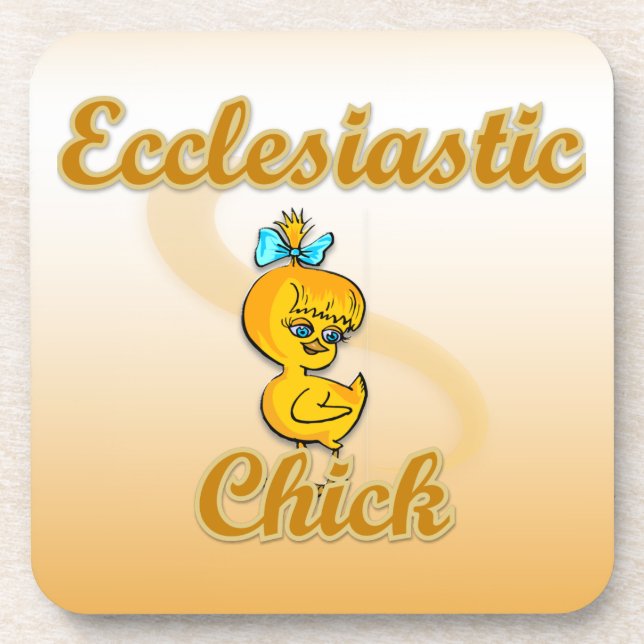 Posavasos Ecclesiastic Chick (Frente)