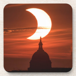 Posavasos Eclipse solar 2021