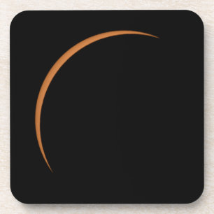 Posavasos Eclipse solar parcial casi máximo