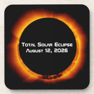 Posavasos Eclipse Total de Sol 2026
