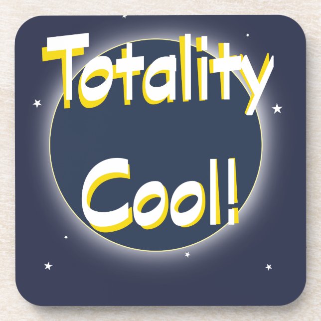 Posavasos ¡Eclipse Totality Guay! (Frente)