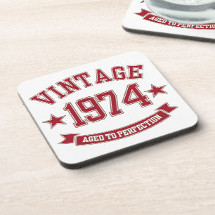 Posavasos Edad de la cosecha a la perfección 1974
